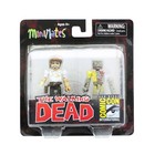 The Walking Dead Exclusive Minimates 2 Pack - Rick Grimes   Walker
