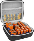 Small Hard Case Battery Organizer Storage Box  Batteries Carrying Holder Cont   