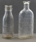 Thomas Edison Wet Cell Battery Bottles 2 Vintage