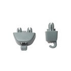 2pcs Sun Visor Hook Clip For 2012-2015 Vw Volkswagen Passat 6r0857561y20
