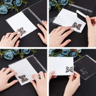 Acrylic Stamp Block 5 9x6 1 Perfect Positioning Stamping Clear Stamps Scrapbook 
