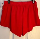 Gk Shorts Adult Small Red N s Gymnastics Running Competition Fitness Sz S Nwt
