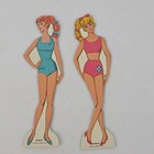 1969 Barbie Paper Dolls-whitman Set W 26 Original   31 Handmade Outfits