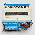 Mustang Mu-360b Equalizer Controller Graphic Band Output Level Fader Untested