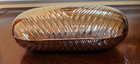 Vintage Andre Cellini Deco  Evening Hard Oval  Bag 7 5x5 Purse Made In Hong Kong