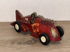Vintage Hubley 1877 Cast Iron 12 Race Car Boat Tail