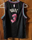 Miami Heat Dwayne Wade  3 Basketball Jersey City Edition Yl