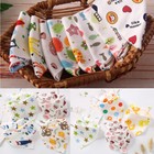 Infant Kids Cute Baby Feeding Bandana Bibs Towel Dribble Triangle Cotton 10pc
