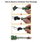 Delphi Weather Pack Connector Terminal Removal Tool  2 Pack 