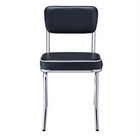 Coaster Home Furnishings Retro Set Of 2 Dining Side Chair Faux Leather
