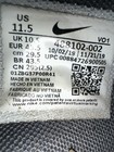 Nike Air Ring Leader Low Top Dark Grey Black Sneakers Lace Up 488102-002