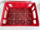 Vintage Coca-cola Red Plastic 12-bottle Crate 15x11 Rehrig Pacific Company