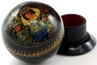 Vintage Lacquer Palekh Box  New  Signed 