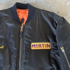 Vintage Martin Tv Show Cast   Crew Black Bomber Jacket Xxl Rare Fox Lawrence