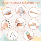 Montessori Baby Musical Instruments Set - Xylophone Maracas Tambourine