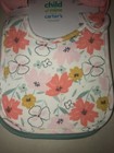 Child Of Mine Made By Carter s Bibs 3 Pack Girl New