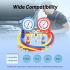 Pb Motor Tech Ac Diagnostic Manifold Gauge Set For R134a  R12  R22  R502 