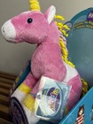 Ganz Webkinz Swirly Curl Unicorn Plush Stuffed Animal Sparkly Hm727 New Code