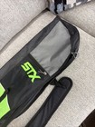 Stx Lacrosse Stick Bag Black Green 2 Pockets Shoulder Strap Carry Handle