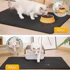 Waterproof Double Layer Cat Litter Mat Honeycomb Trapping Pad For Kitty