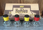 2 Boxes Nos Vtg Mckee Glasbake Hottles 8 Clear Glass Bakelite Lids Carafe Cups