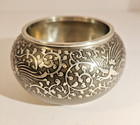 Unknown Engraved Japanese Bowl-tin Or Pewter-perhaps Tsugiyama Brand 4  X 2 1 4 