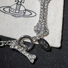 Vivienne Westwood Nana Full Crystal Bling Bone Bracelet  244