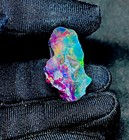 10 Ct Black Ethiopian Opal Rough  Jewelry Grade Welo Opal Rough  Multi Fire Opal