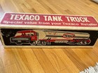 Vintage Texaco Oil Tanker Truck Semi - Republic Tool  Los Angeles W Box