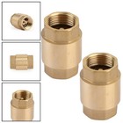 2pack Dn15 1 2  Npt In-line Check Valve Brass Spring Loaded Inline 200psi