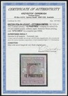 British Levant 1911  12 Piastres  On Kevii 2 6  Mnh     Rare With Certificate 