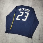 La Galaxy 2007 2008 Football Shirt Beckham Soccer Jersey Mls Mens Size L