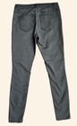 Vanilla Star Women   s Gray Skinny Jeans Slim Fit Mid Rise 5-pocket Dark Wash