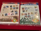 Us Stamps Celebrate The Century-set Of 9 Sheets  Mnh Sealed  1900s-1980s