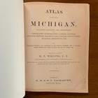 1873 Atlas Of The State Of Michigan   Facsimile