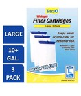 Tetra Whisper Large Aquarium Filter Cartridge 3pk   10 - 30 Gallon Tank