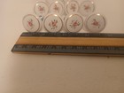 Vintage Rose White Gold Trim Porcelain Cabinet Knob Lot Of 30 W Screws 2 Sizes