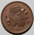 1863 Civil War Token - Staudinger s  New York  Ny