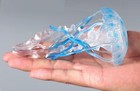 Blue Jellyfish Animal Toy Pvc Action Figure Doll Kids Toys Party Gifts