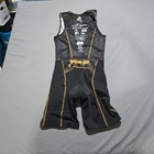 Hincapie Triathlon Suit Mens Large Black Purdue Boilermakers Cycling Skinsuit