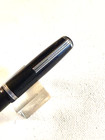Black Esterbrook Fountain Pen 2668  Unusual Medium Nib  Lever Filler   Excellent