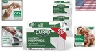 Isopropyl Alcohol Prep Pads     400 Count Of Thick  Individually Wrapped Wipes