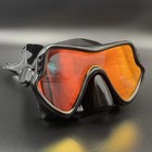 Mirror Lens Snorkeling Mask Scuba Diving Set Anti-fog Goggles Glass