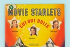 Vintage Original 1942 Whitman Movie Starlets Paper Dolls  991 Uncut