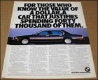 1985 Bmw 735i Print Ad Car Automobile Auto Advertisement Vintage 735i Is