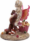 Ebros Amy Brown Christmas  twas The Night  Fairy Hugs Gingerbread Man Figurine