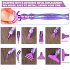 Diamond Painting Pen Accessories Tools Set premium Stainless Steel Purple pink