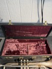 Vintage 1930s Cavalier Elkhart Ind Usa Silver Cornet W  Case