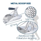 Sand Scoop For Metal Detecting  Heavy Duty Detector Scoop  Long Handle Stainl   
