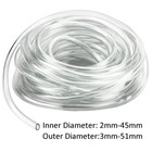 Clear Pvc Plastic Flexible Hose Pipe Tube Fuel Water Car Oil Air Pond Aquariums